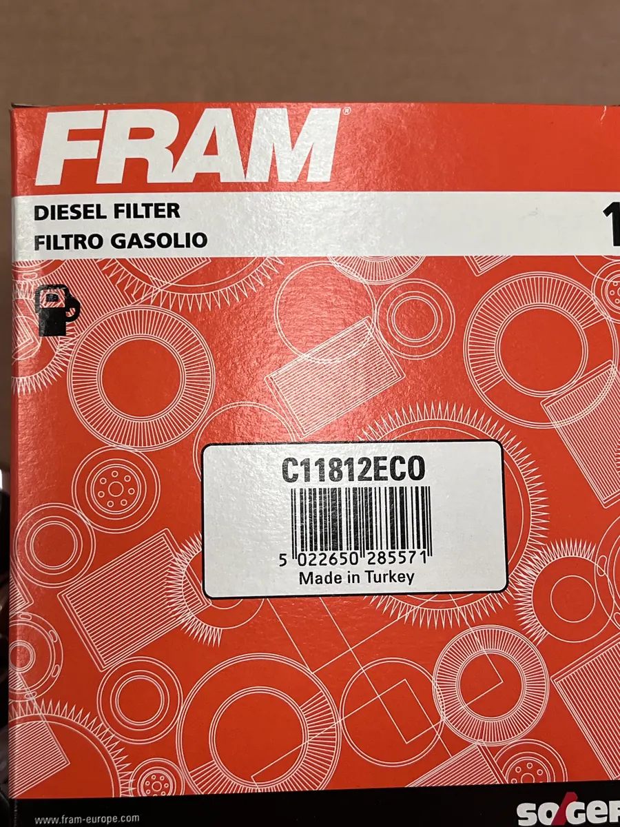 Filtre à gasoil FRAM neuf en boîte d'origine